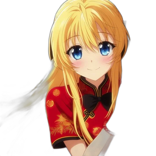 dress, staff, face, dragon transparent PNG cut-out