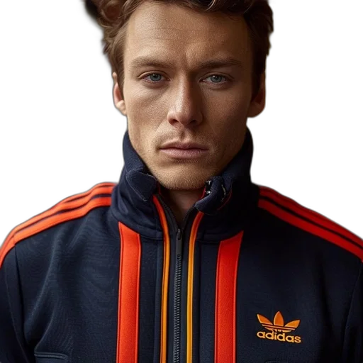 jacket, face, hair, dragon transparent PNG cut-out