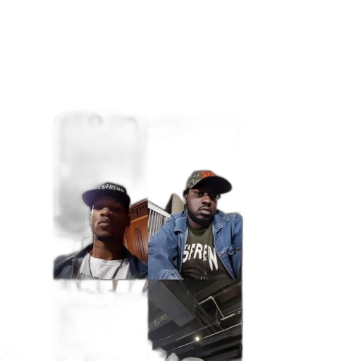jacket, hat, face, car transparent PNG cut-out
