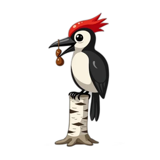 staff, animal, concept art, 3d render transparent PNG cut-out