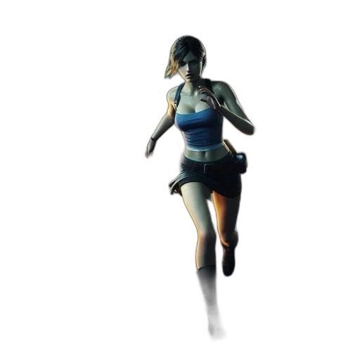 dress, robot, 3d render, concept art transparent PNG cut-out