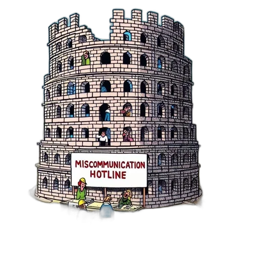 building, pixel art, 3d render, concept art transparent PNG cut-out