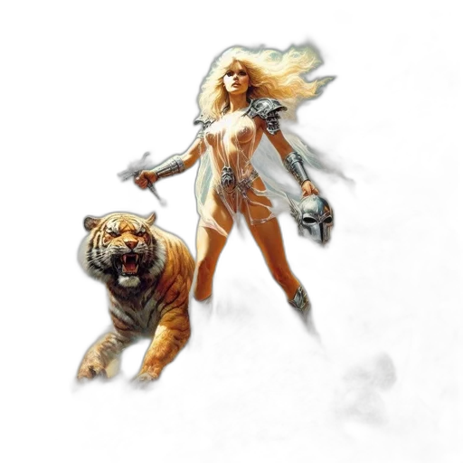 concept art, comic book art, fantasy art, pixel art transparent PNG cut-out