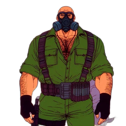 mask, jacket, comic book art, concept art transparent PNG cut-out