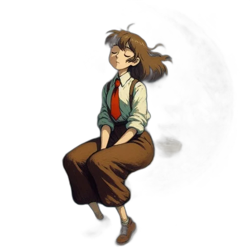 jacket, staff, creature, concept art transparent PNG cut-out