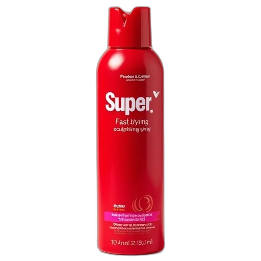 bottle, hair, red, procter transparent PNG cut-out