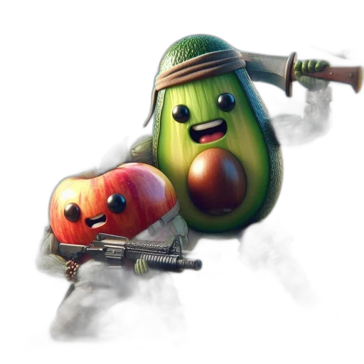 weapon, food, robot, concept art transparent PNG cut-out