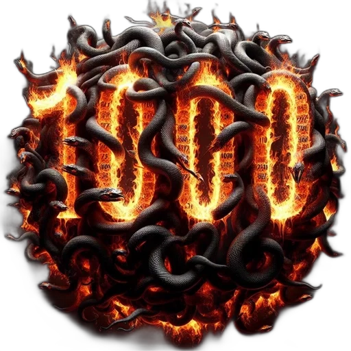 3d render, fantasy art, concept art, fire transparent PNG cut-out