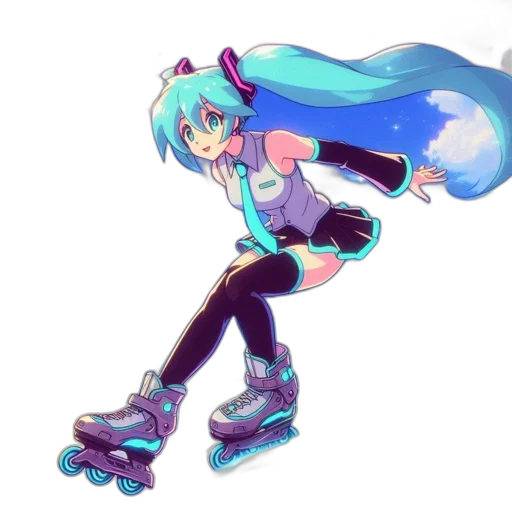 weapon, anime, vaporwave, concept art transparent PNG cut-out