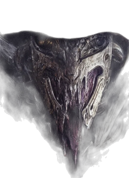 dragon, mask, face, creature transparent PNG cut-out