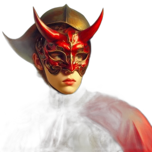 mask, hat, crown, face transparent PNG cut-out