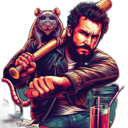 comic book art, concept art, cartoon, cyberpunk transparent PNG cut-out