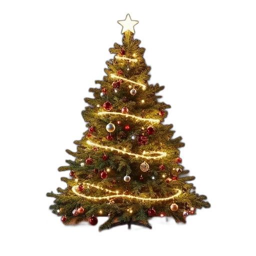 tree, crown, 3d render, photorealistic transparent PNG cut-out