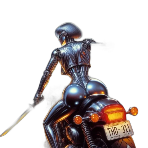 robot, weapon, sword, concept art transparent PNG cut-out
