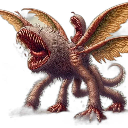 dragon, creature, animal, staff transparent PNG cut-out