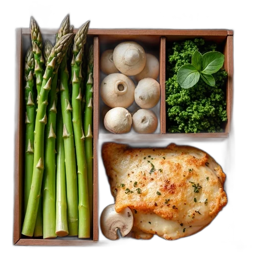 food, foody, box, top transparent PNG cut-out