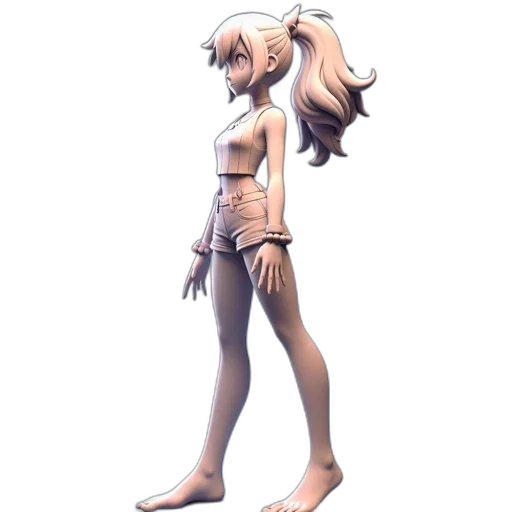 staff, dress, robot, creature transparent PNG cut-out