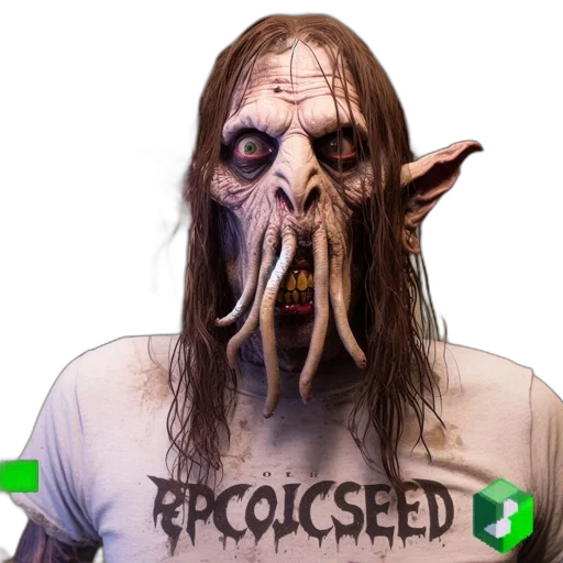 mask, creature, face, concept art transparent PNG cut-out