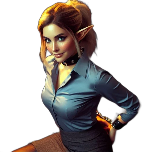 staff, jacket, dress, concept art transparent PNG cut-out