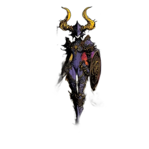 dragon, staff, weapon, mask transparent PNG cut-out