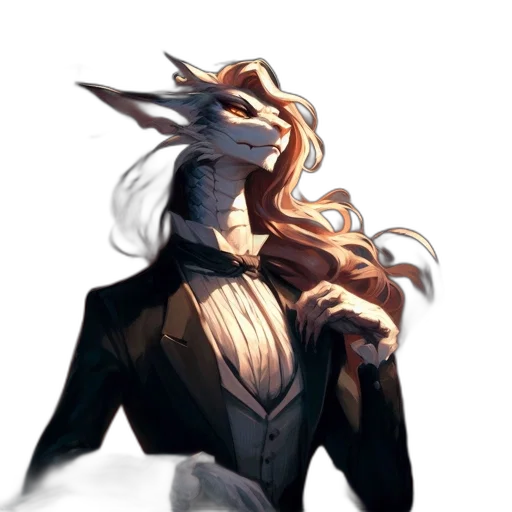 dragon, mask, staff, creature transparent PNG cut-out