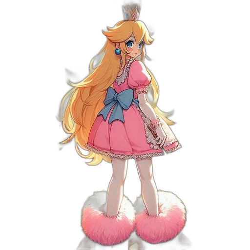 dress, concept art, 3d render, pixel art transparent PNG cut-out