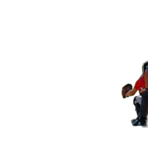 robot, weapon, staff, jacket transparent PNG cut-out