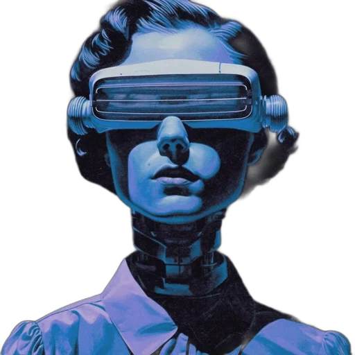 robot, mask, face, staff transparent PNG cut-out