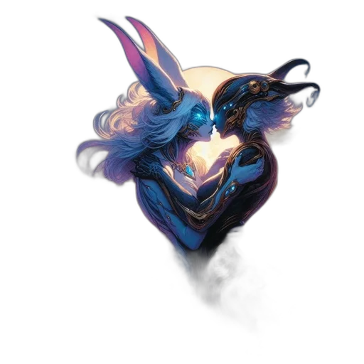 dragon, mask, staff, face transparent PNG cut-out