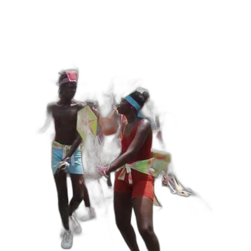 mask, staff, dress, shoes transparent PNG cut-out
