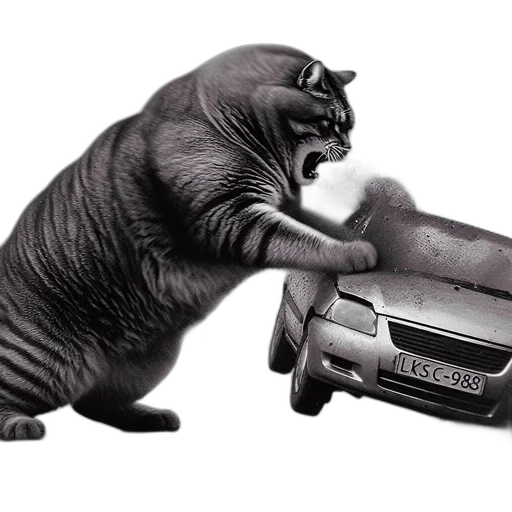 car, animal, furniture, weapon transparent PNG cut-out