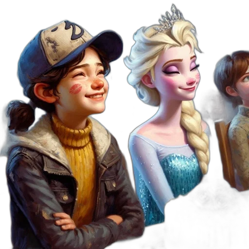 crown, concept art, fantasy art, 3d render transparent PNG cut-out