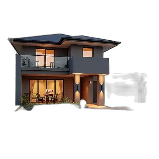 furniture, building, 3d render, concept art transparent PNG cut-out
