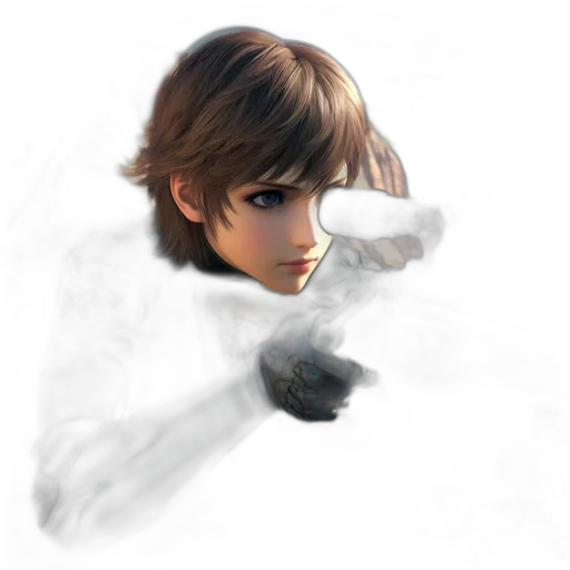 face, mask, weapon, staff transparent PNG cut-out