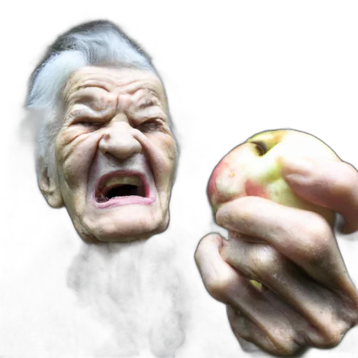 food, face, weapon, staff transparent PNG cut-out
