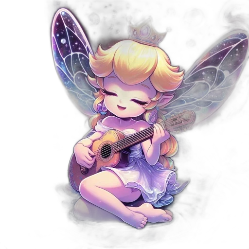 fantasy art, concept art, watercolor, pixel art transparent PNG cut-out
