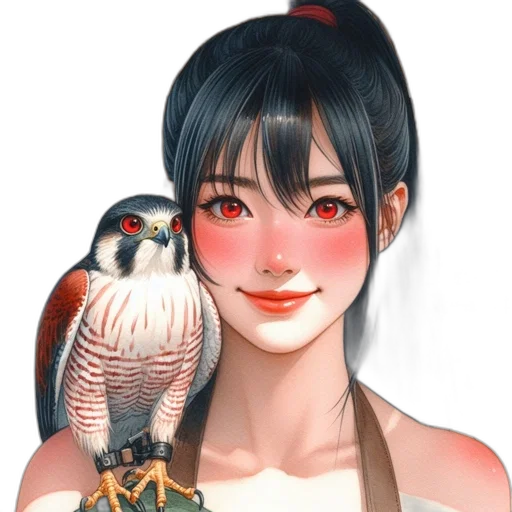animal, jewelry, staff, fantasy art transparent PNG cut-out