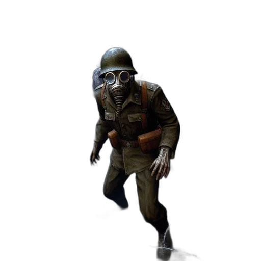 creature, mask, weapon, robot transparent PNG cut-out