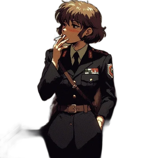 staff, jacket, weapon, dress transparent PNG cut-out