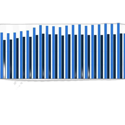 bar, chart, shows, distribution transparent PNG cut-out