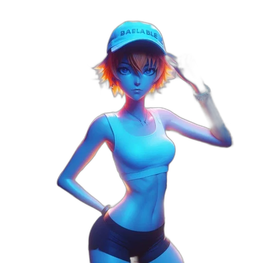 hat, staff, concept art, anime transparent PNG cut-out