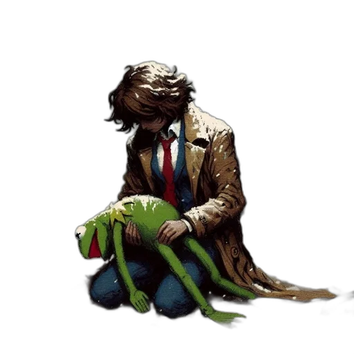 creature, jacket, animal, concept art transparent PNG cut-out