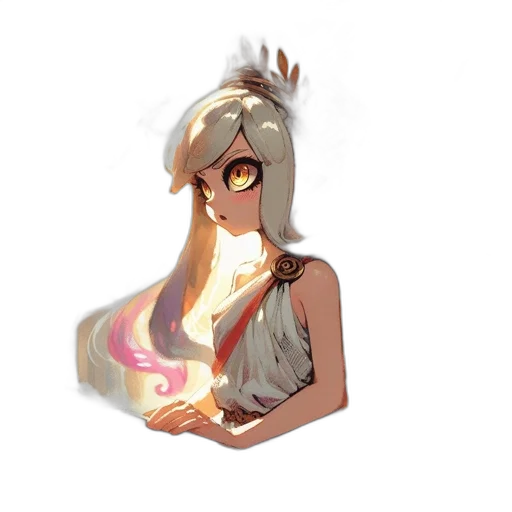staff, creature, crown, mask transparent PNG cut-out
