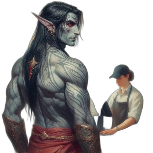 staff, fantasy art, concept art, photorealistic transparent PNG cut-out