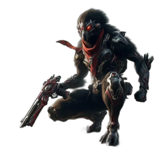 weapon, creature, robot, animal transparent PNG cut-out