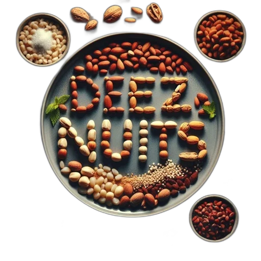 food, artistic, arrangement, nuts transparent PNG cut-out
