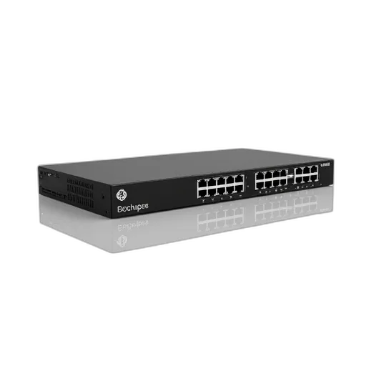 3d render, black, network, switch transparent PNG cut-out
