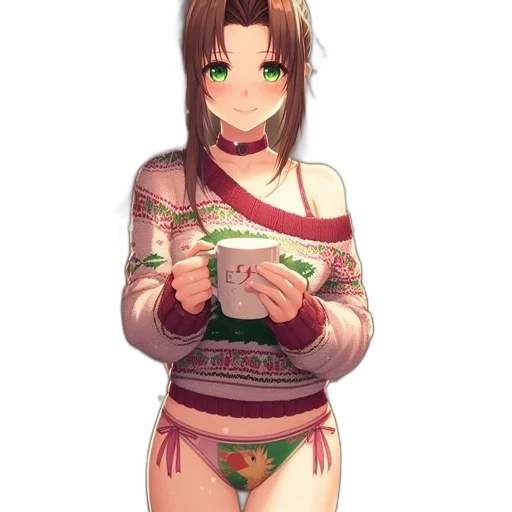 food, dress, pixel art, anime transparent PNG cut-out