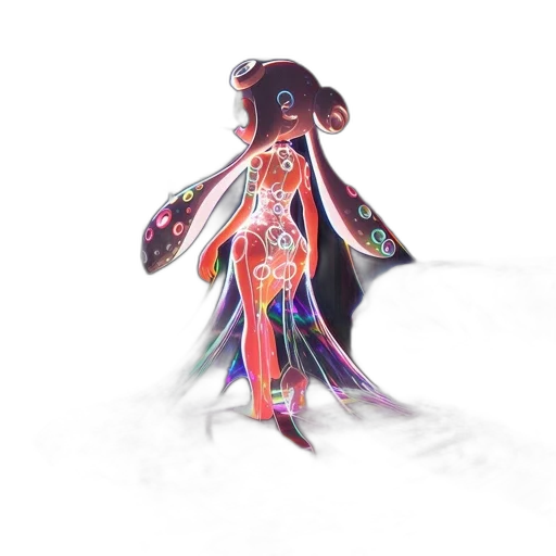 dress, hair, concept art, fantasy art transparent PNG cut-out