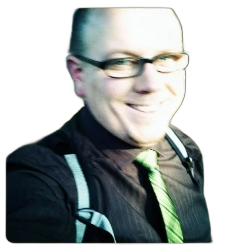 staff, jacket, robot, face transparent PNG cut-out